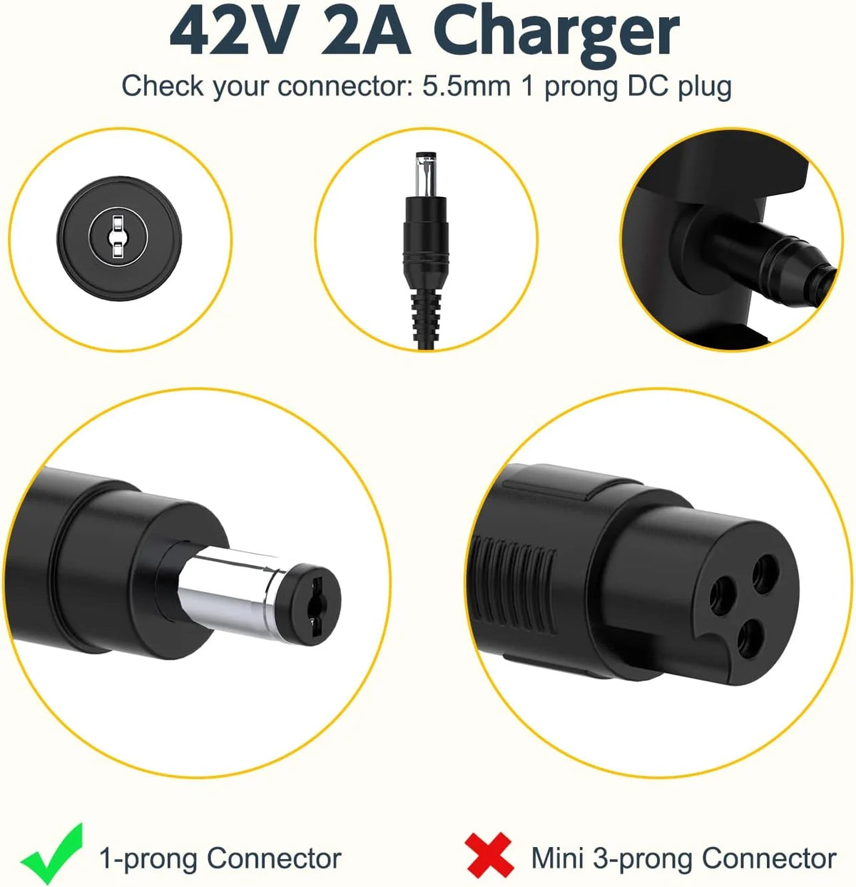 42V 2A Charger M7138