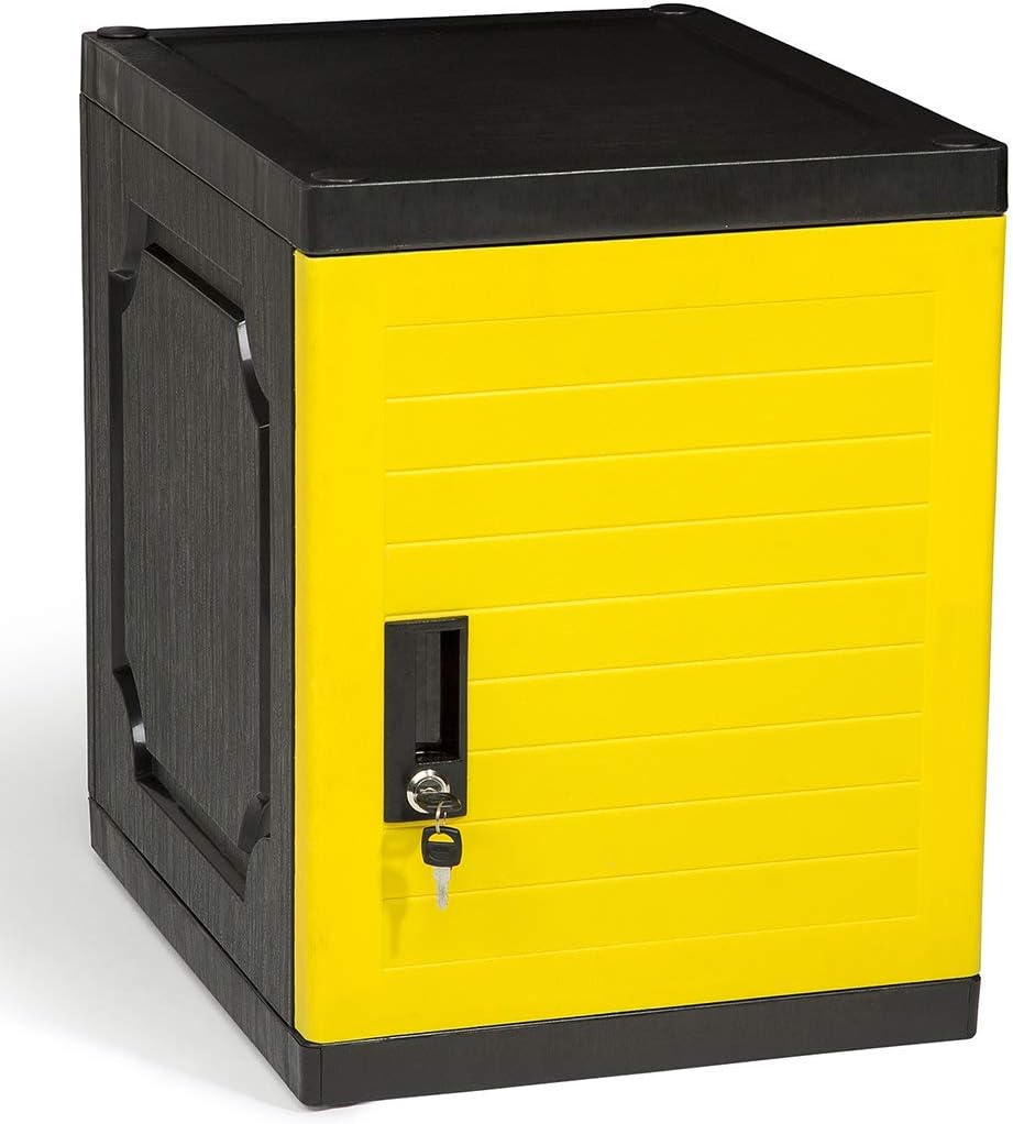 Red Lockable Storage Cabinet with Keys Z1653