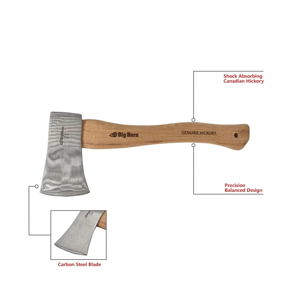 21 Oz Hatchet Axe with Hickory Handle K198495