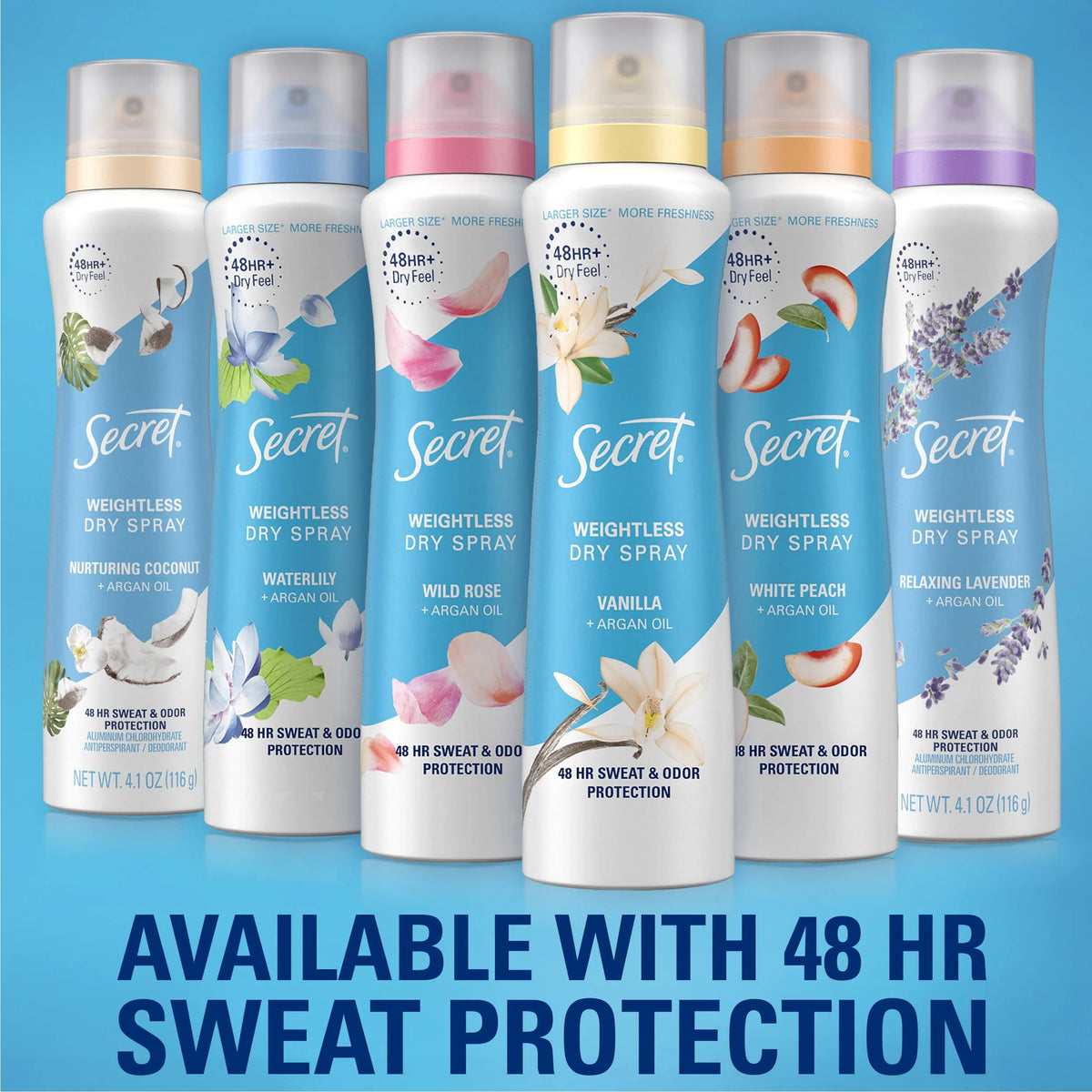 Aluminum Free Dry Spray Deodorant 4.1 oz I899
