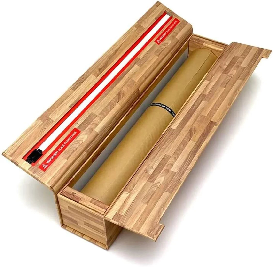 Butcher Block Parchment Paper Dispenser with 15"x 164' Roll of Culinary Parchment Paper C912948