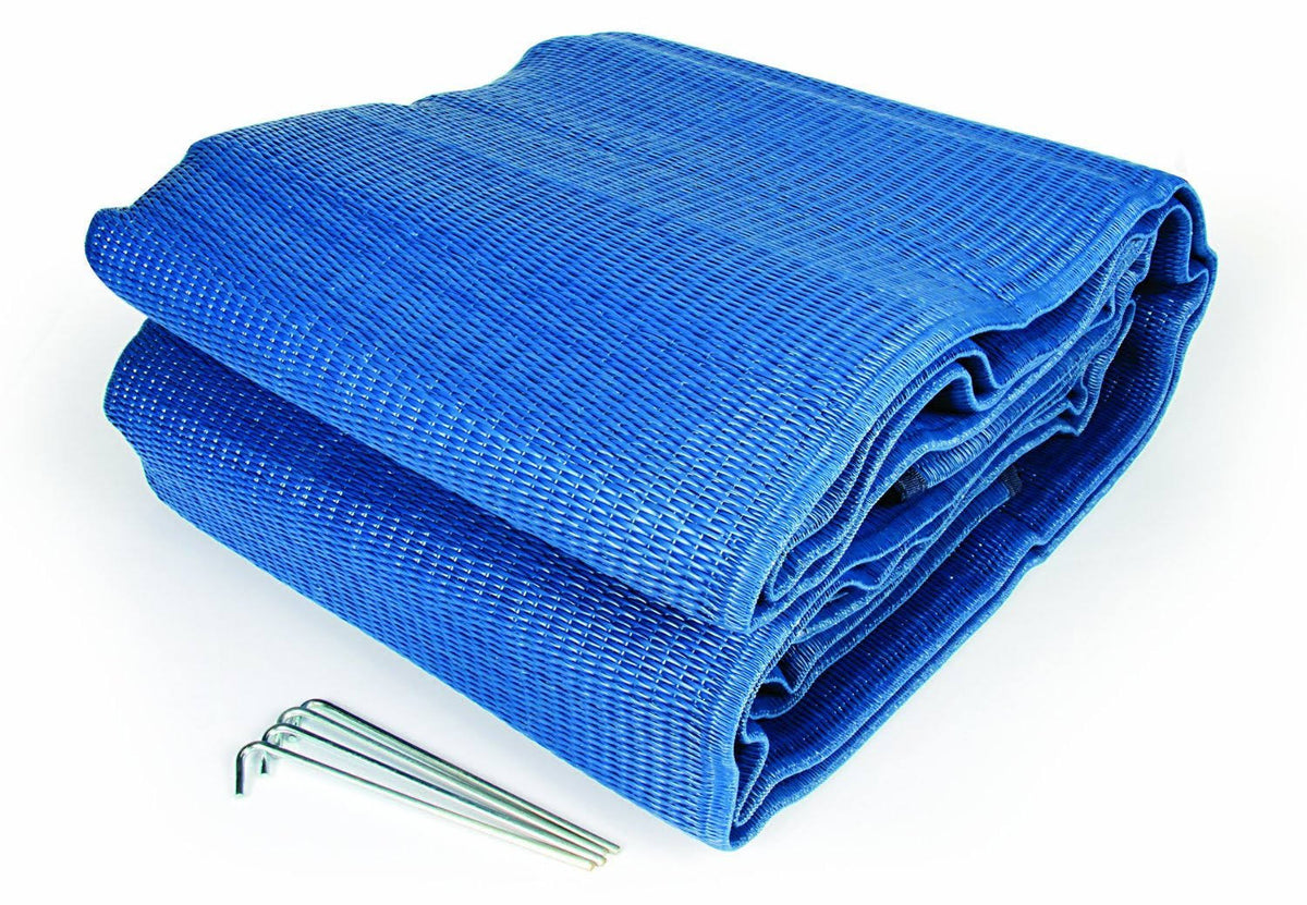 9 x 12 ft Blue Awning Leisure Mat D565788
