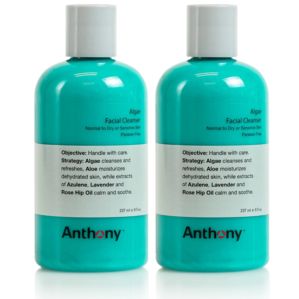 Algae Facial Cleanser, 8 Fl Oz, Pack of 2 S856352