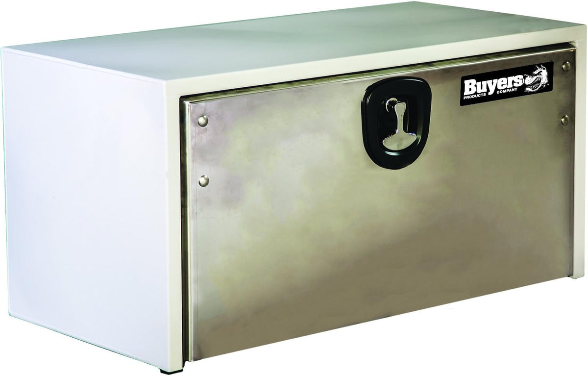 Black Steel Underbody Truck Box with Stainless Steel Door K928