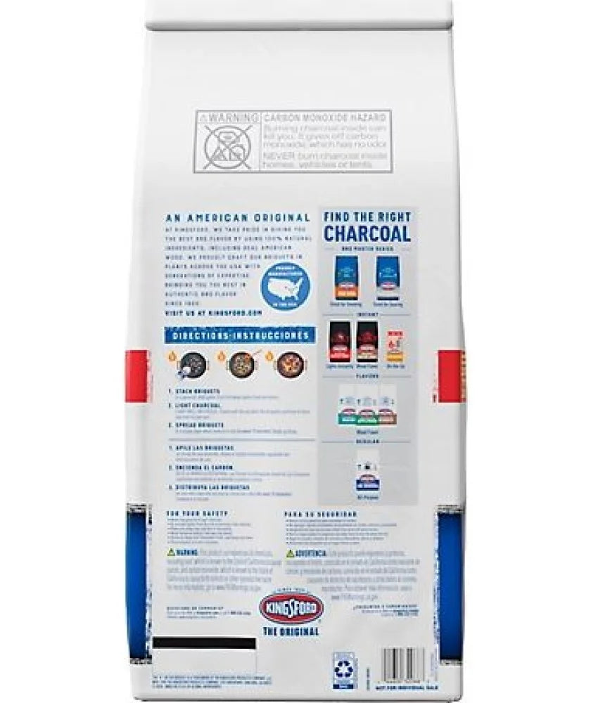 12 lbs Original Charcoal Briquettes Pack of 2 L653