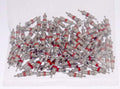 TPMS Nickel Plated Red Valve Cores for Schrader Valves, Pack of 500 Z315