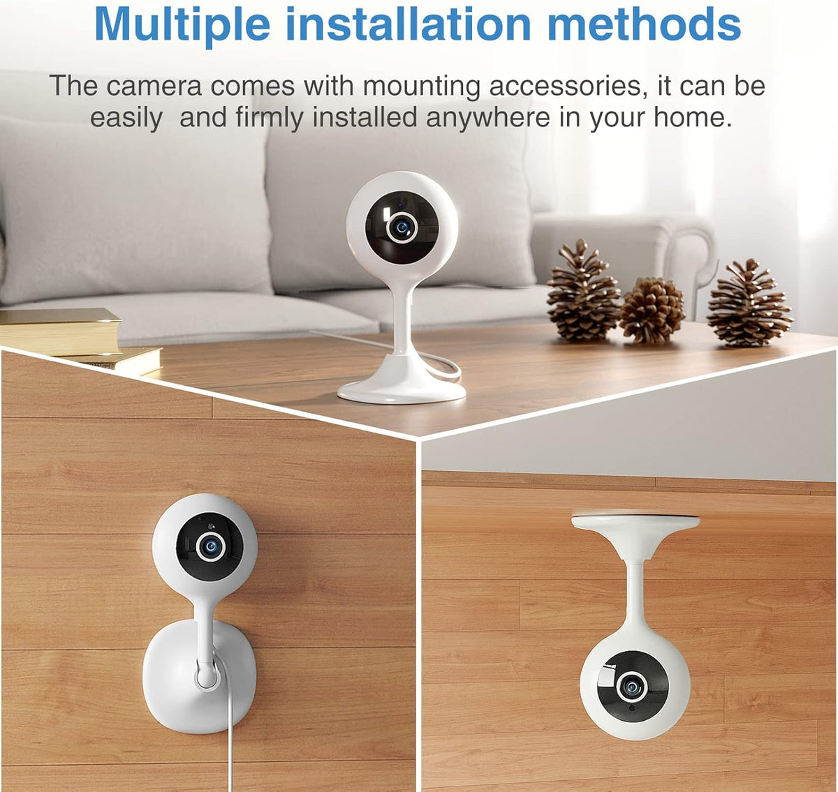 1080P HD Smart Security Camera 4-Pack I961488
