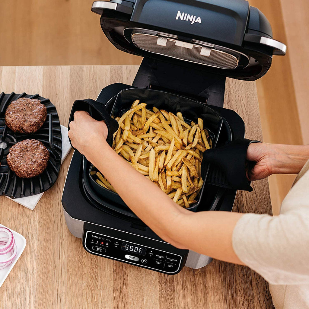 Restored 5in1 Indoor Grill with Air Fry G2178
