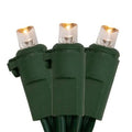 Clear Warm White LED Christmas Lights W9427