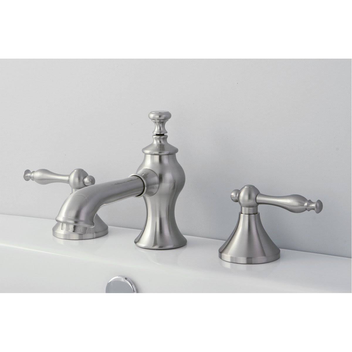 Brushed Nickel Widespread Bathroom Faucet F9620