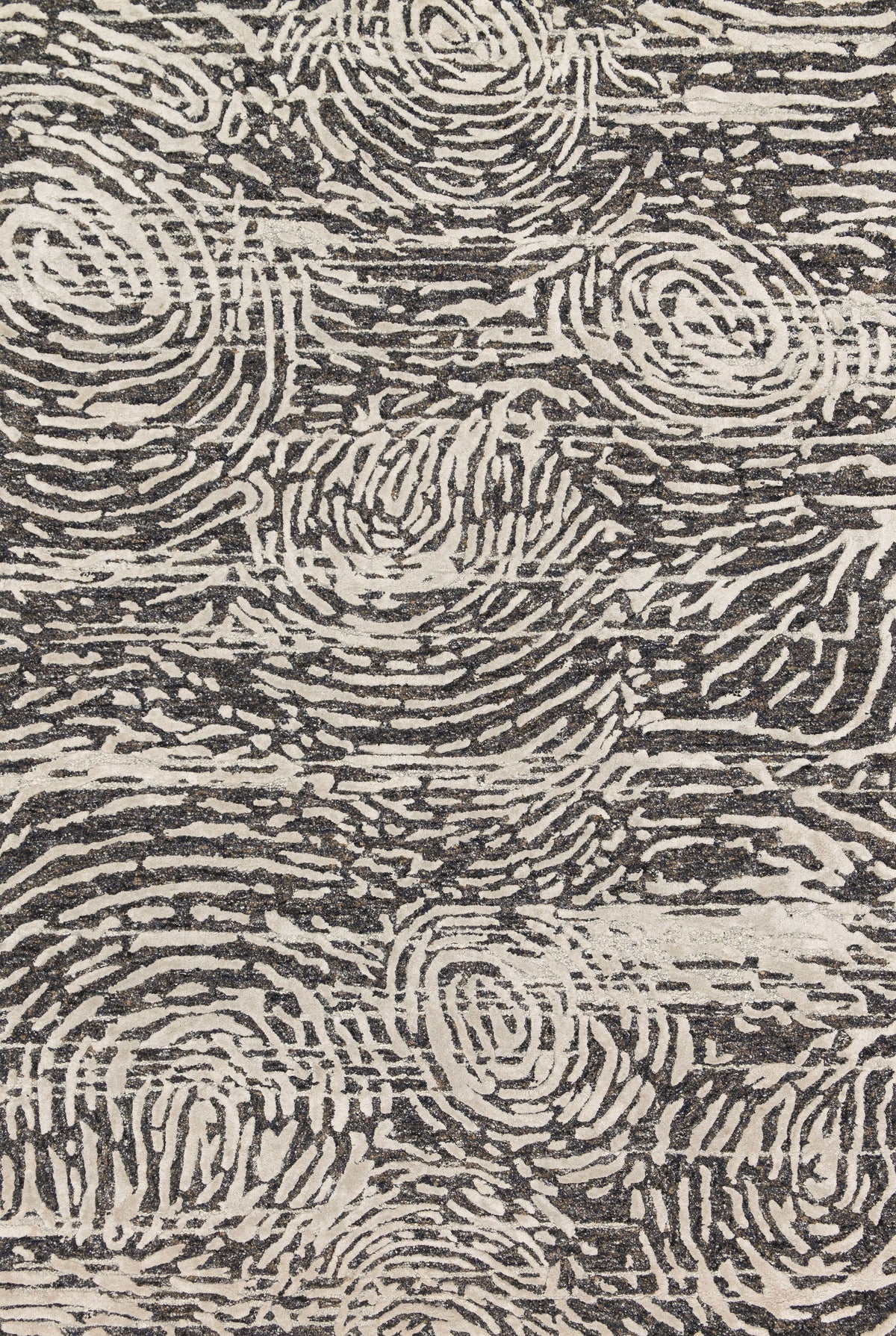 Charcoal Silver 9'3 x 13' Rug U51966