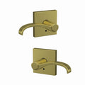 Satin Brass Finish Non Turning Dummy Lever G2226
