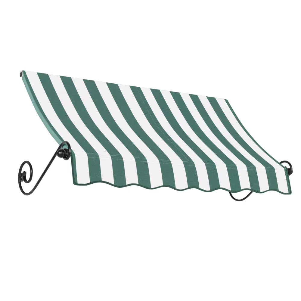 5.375 ft Fixed Awning Acrylic Fabric H4017