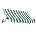 5.375 ft Fixed Awning Acrylic Fabric H4017
