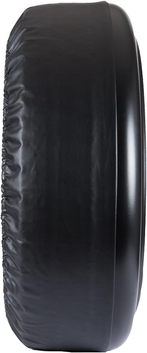 Rigid Tire Cover Hard Plastic Face Fabric Vinyl Band Q593834