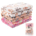 3 Pack Soft Warm Fleece Flannel Pet Blanket N27194