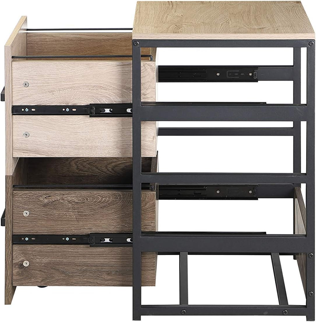 2 Drawer Metal File Cabinet O970