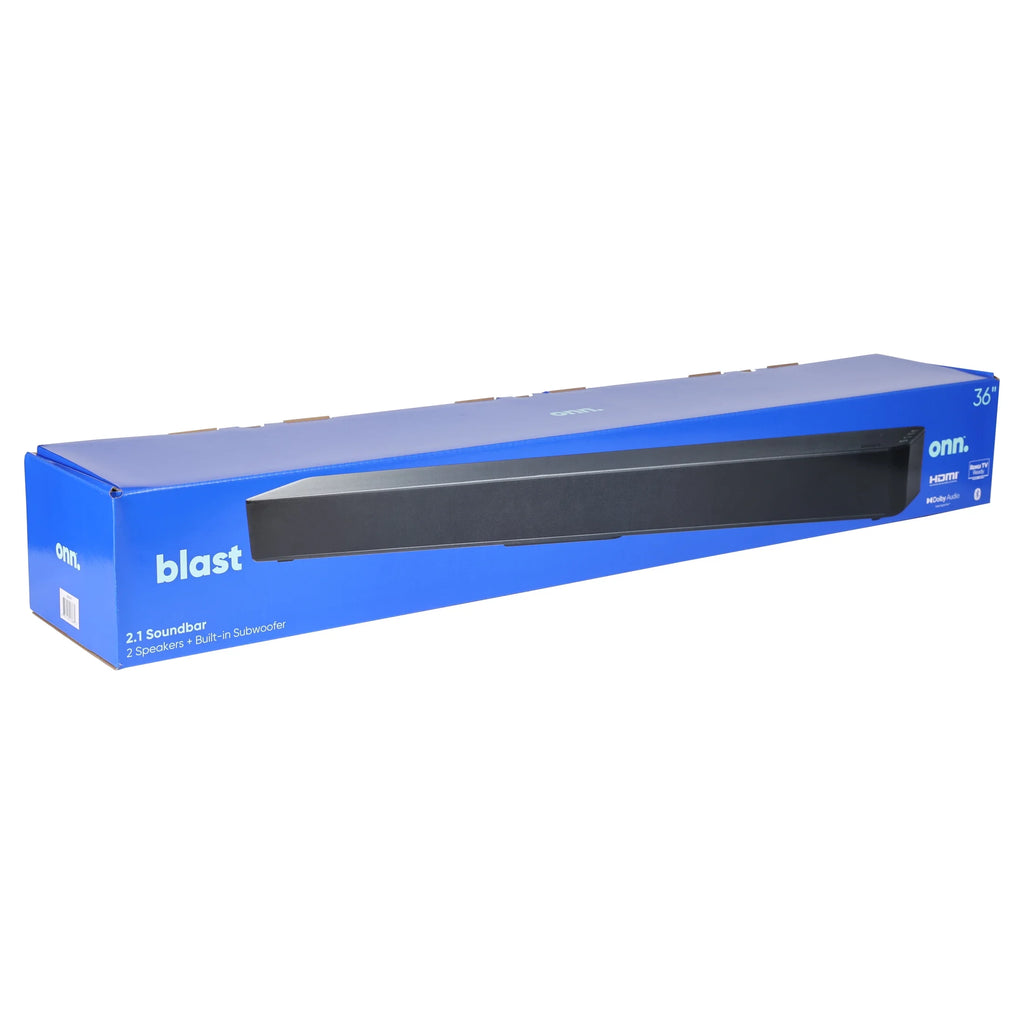 2.1 Soundbar System with 2 Speakers and Built-in Subwoofer F9234