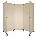 6 Panel Beige Room Divider X94001