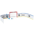 Mini Hockey Rink Set with Knee Hockey Goal, Mini Sticks, and Ball Set I407