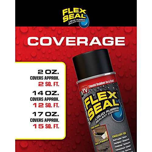 17 oz White Waterproof Rubber Spray Sealant F784664