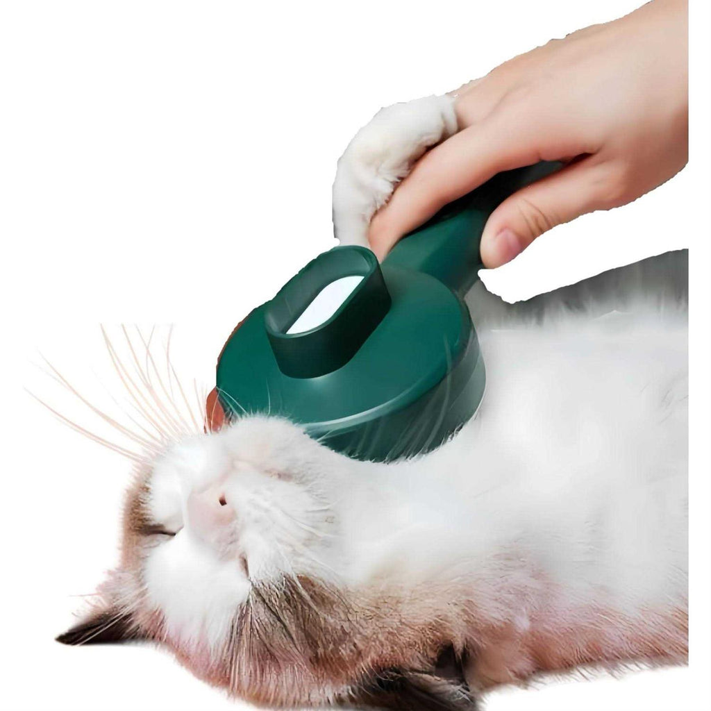 Self-Cleaning Cat Slicker Brush Y393