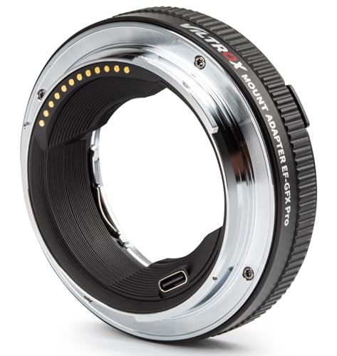 Auto-Focus Lens Adapter for Canon EF/EF-S to Fuji G-Mount H12600