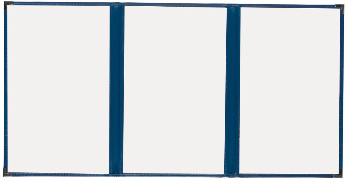 Blue 8½x11 Cafe Menu Cover H61366