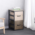 2 Drawer Metal File Cabinet O970