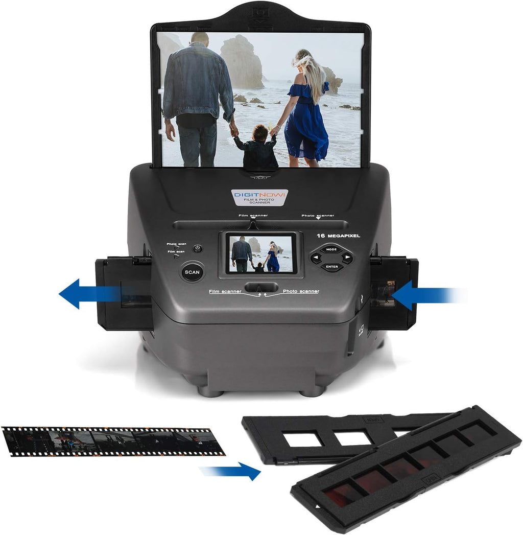 16MP Film Scanner with 2.4 LCD Screen for 35mm Slides and Negatives X7947