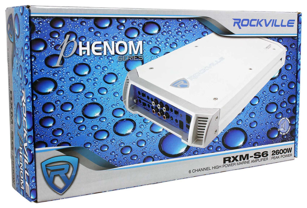 2600 Watt 6 Channel Amplifier + Microphone N816781