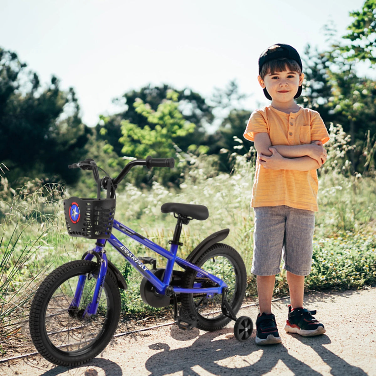 14 inch Kids Bike with Training Wheels L990