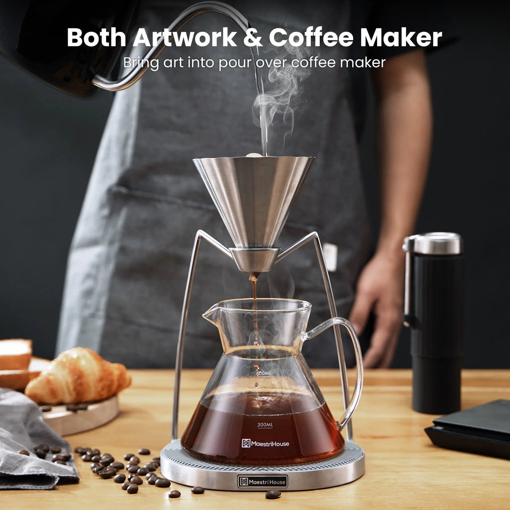 Pour Over Coffee Maker and 600ML Carafe U27861