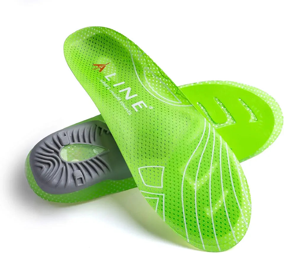Green Arch Support Shoe Insoles H7479