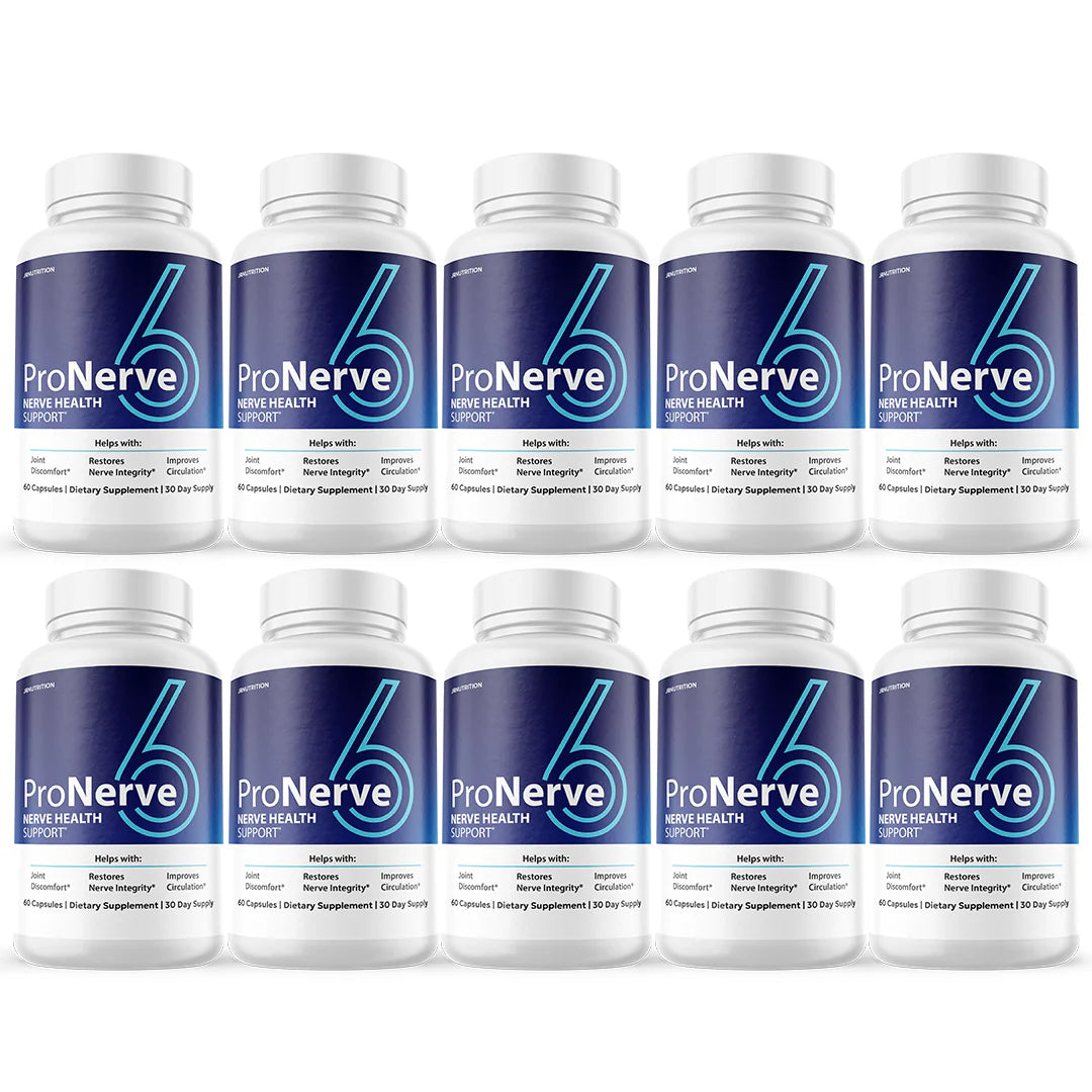 Nerve Health Supplement 10 Bottles K7341