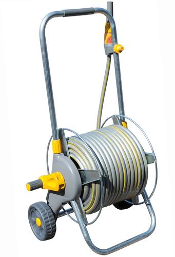 Metal Cart with 30m Hose F386043