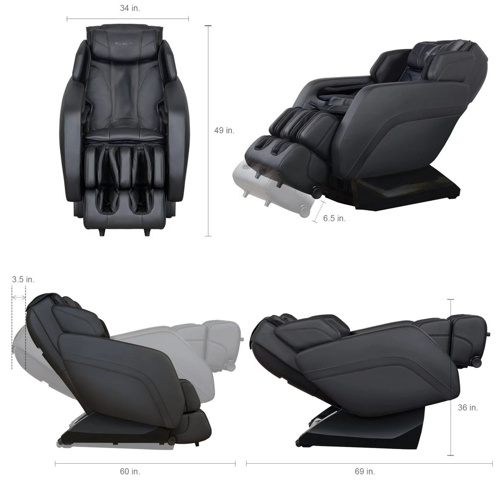 Full Body Zero Gravity Shiatsu Massage Chair with Heat and Air Massage System V674