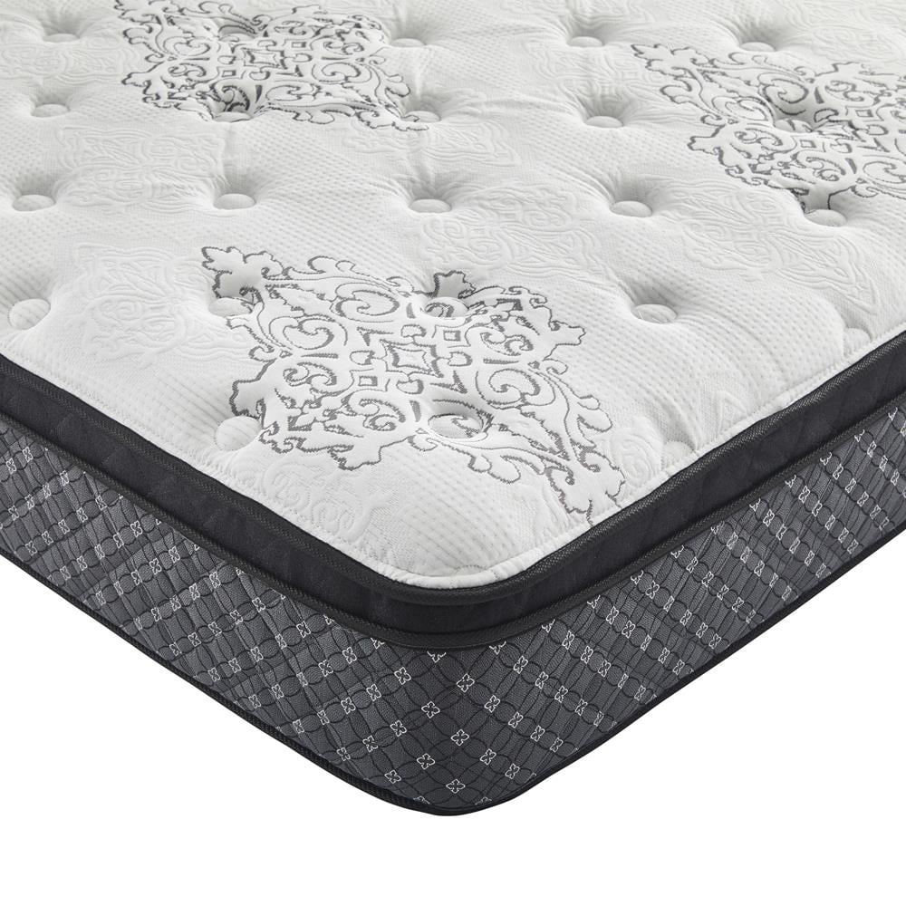 Full Mattress White and Black D633