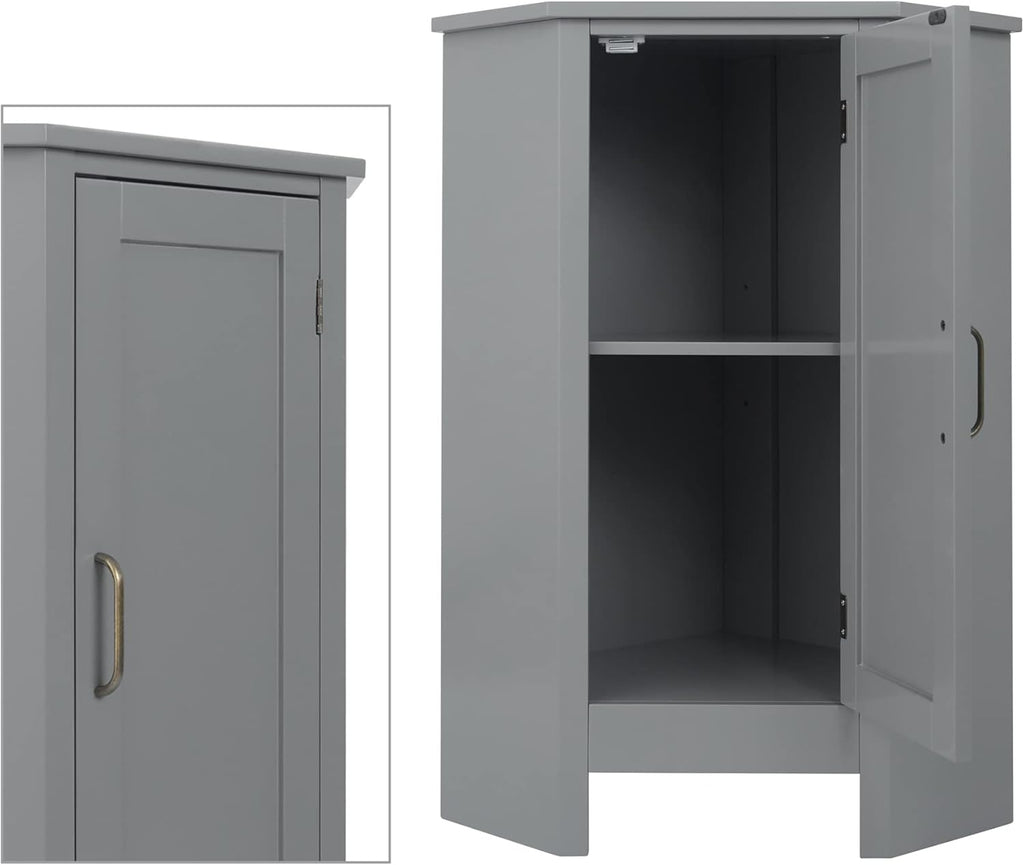 Grey Corner Cabinets Q667648