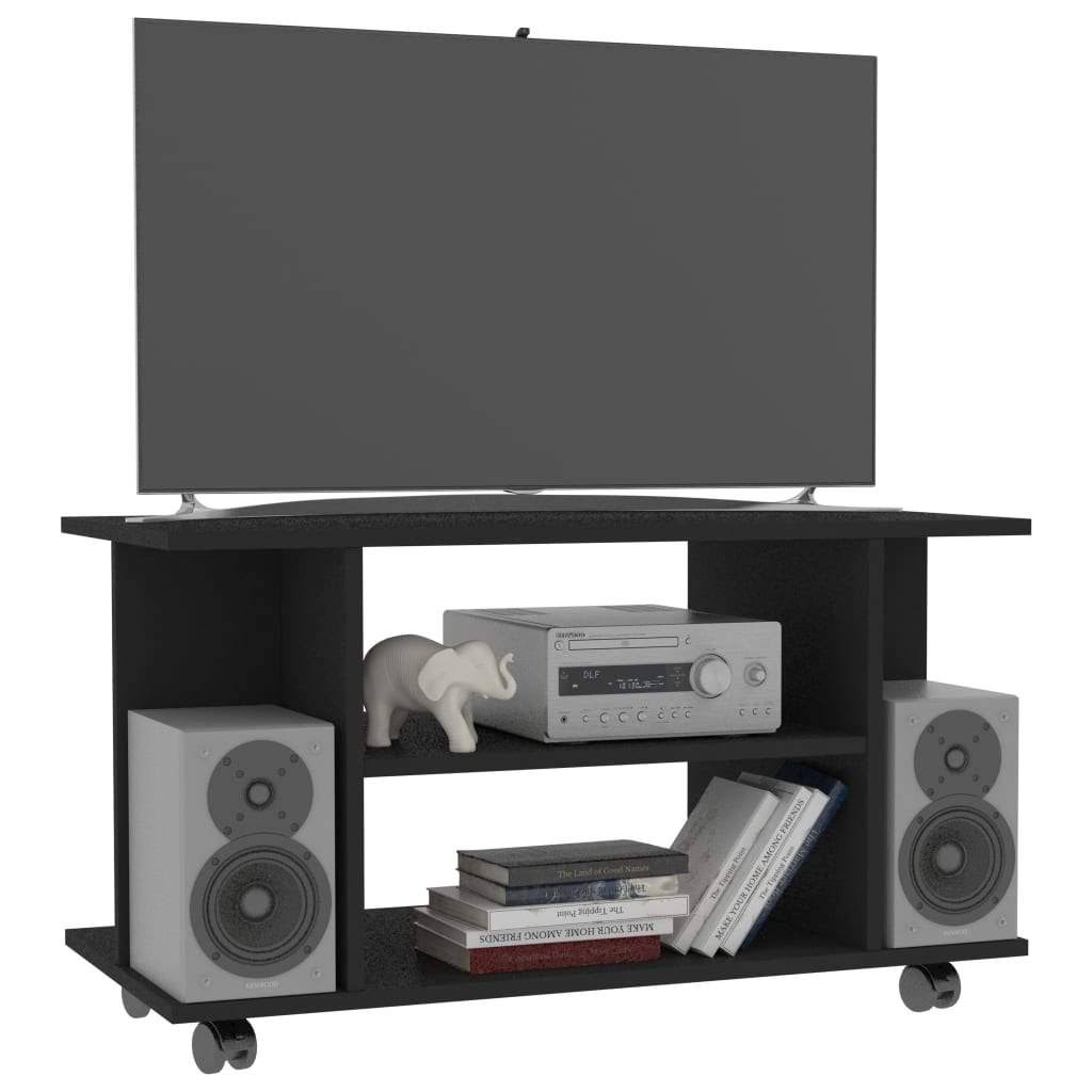 Sonoma Oak Chipboard TV Cabinet with Castors J24333