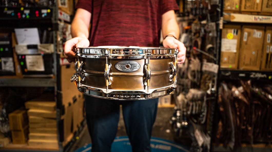 14x22 x 5x22 Beaded Brass Snare Drum Y91770