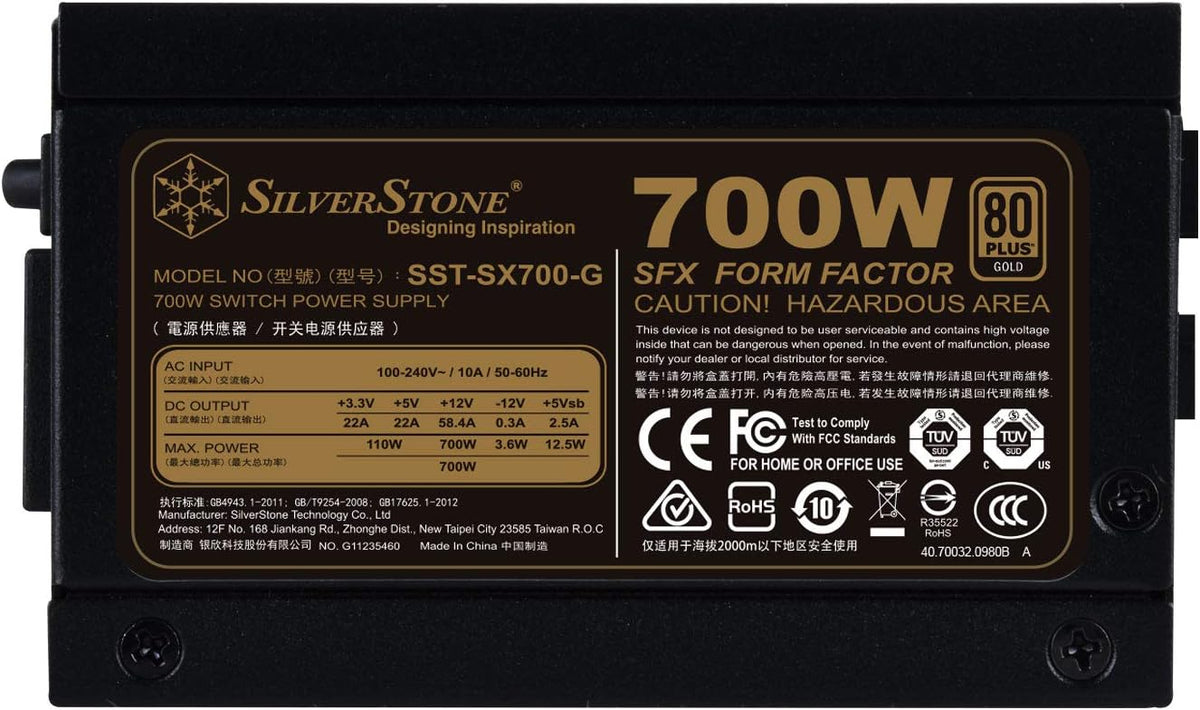 700W SFX Fully Modular 80 Plus Gold PSU L48251