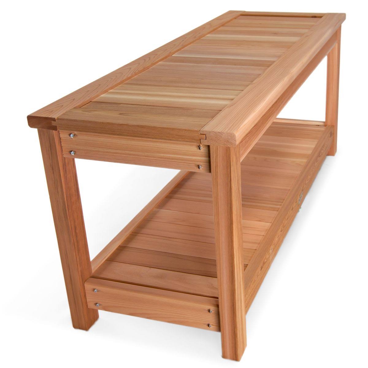 Cedar Sauna Bench F215