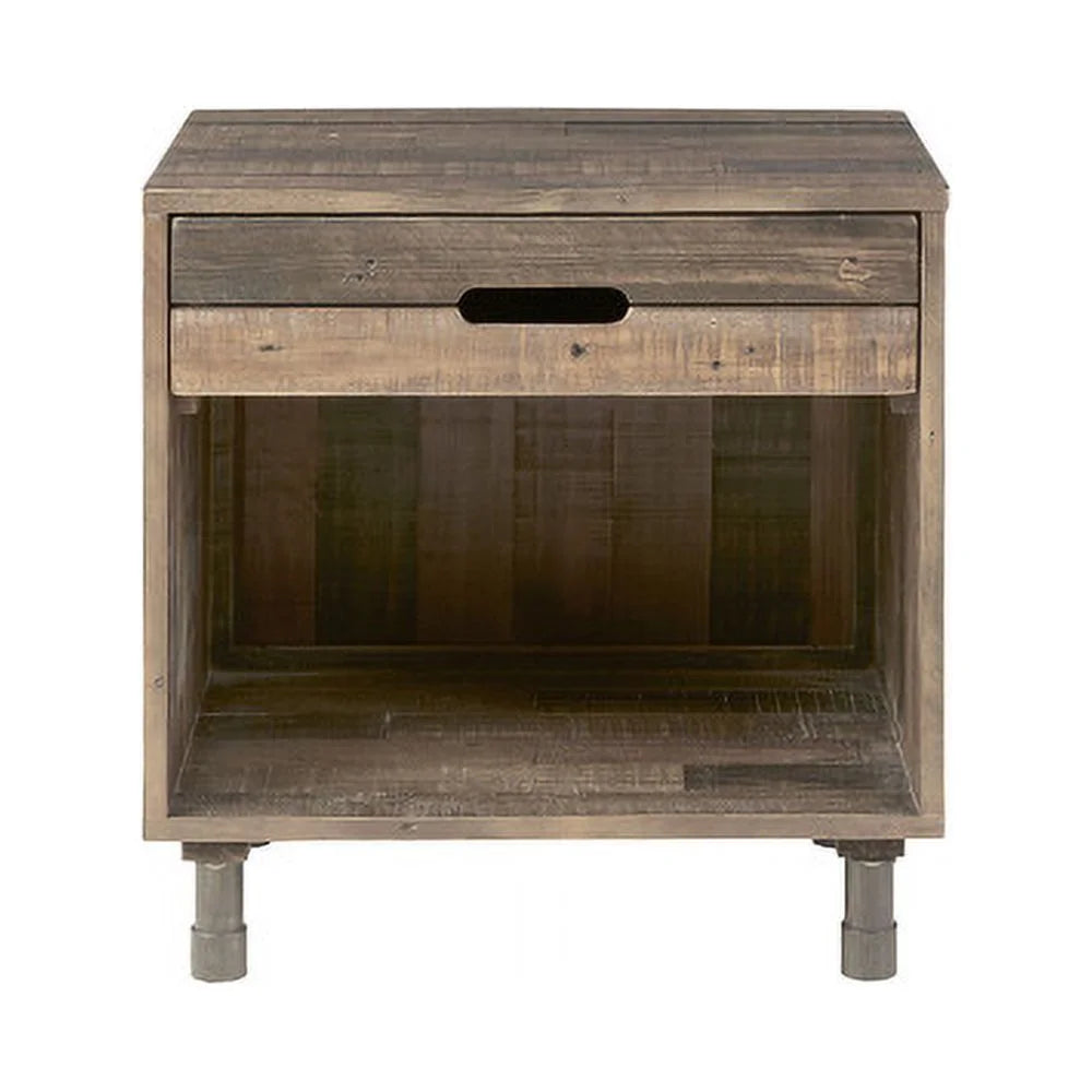 Solid Wood Nightstand D71881