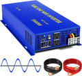 Pure Sine Wave Power Inverter 3500W / 7000W Peak DC 24V to AC 110V 120V with LCD Display A7876