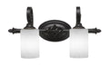 Two Light Dark Granite Bath Bar O75126