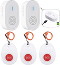 Wireless Call Button System with 2 Portable Rechargeable Receivers 3 Call Button X9762