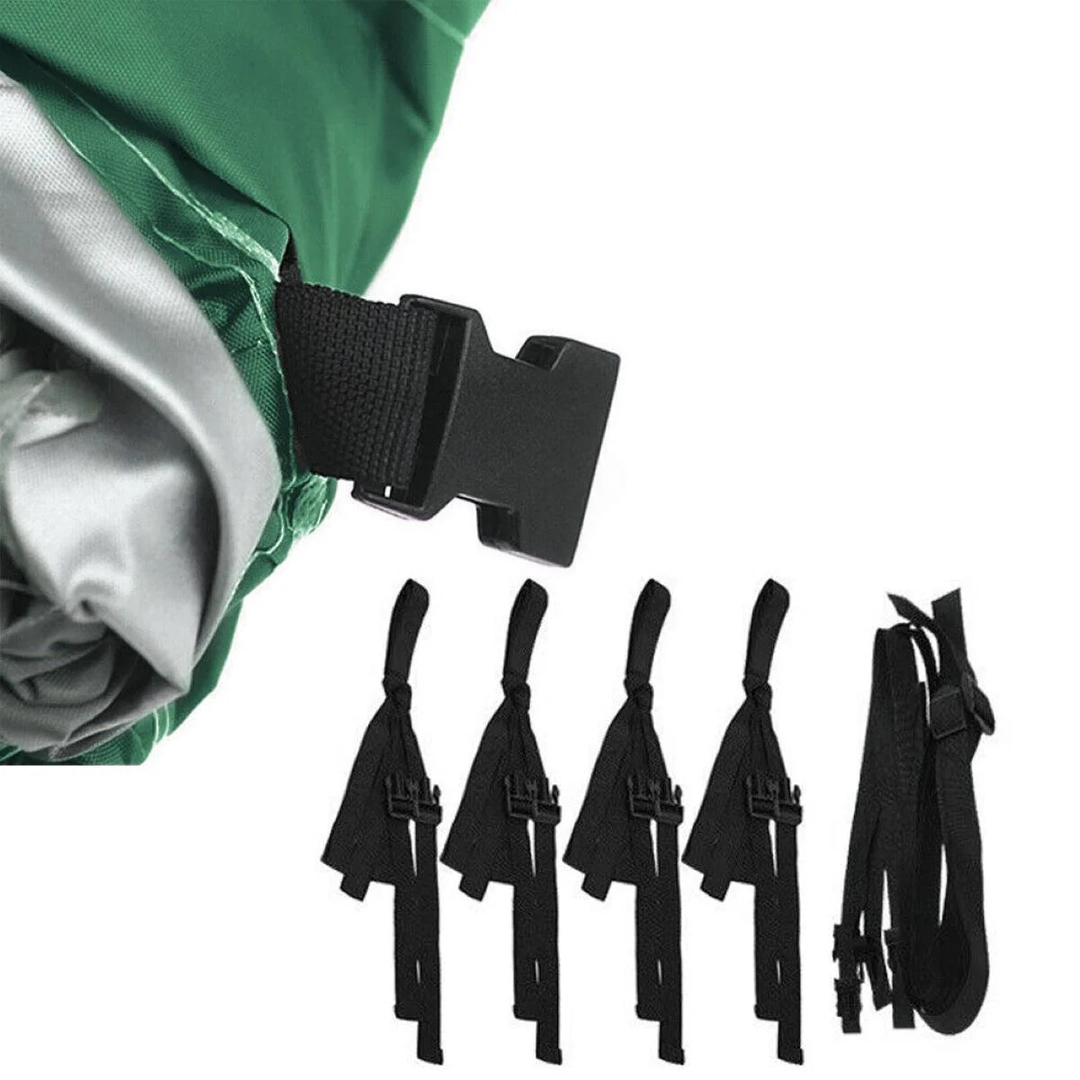 Green Waterproof Heavy Duty Boat Cover 11ft-13ft P429053