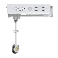 In-Drawer Outlet with 20 Amp AC Outlets USB-C USB-A Ports White C1394