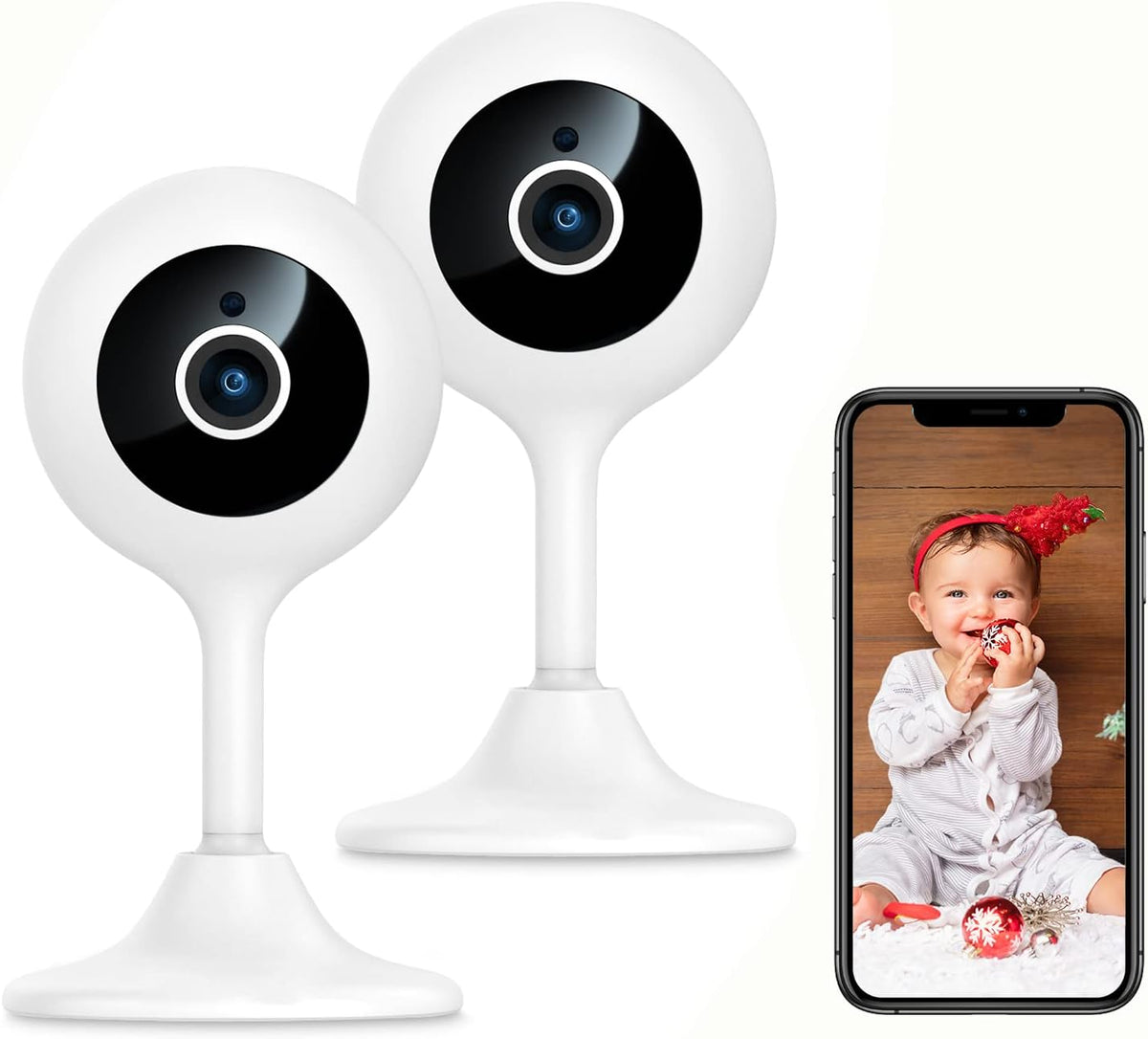 1080P HD Smart Security Camera 4-Pack I961488